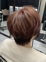 ルシック(LE CHIC)&nbsp;ショートススタイル/髪質改善/白髪染め/ワインレッド