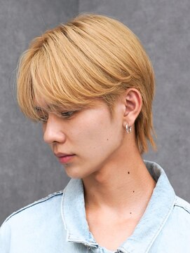 エルマーク 松山(L-MARK) ダブルカラー/ブリーチ/ミルクティー/ヘアカラー/men's