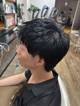 スタジオノブ(Studio nob) メンズカット/短髪/アップバング/似合わせカット/ビジネスカット