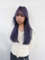 ジーナ オモテサンドウ(XENA)&nbsp;ブルーラベンダー×レイヤーカット