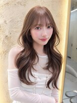 ハーツ 熊本(hearts.) ワンホンレイヤー/ダークブルー/韓国ヘア/縮毛矯正/髪質改善