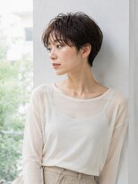 ドット ヘアー ジェム(dot.hair gem)&nbsp;暗髪/ハンサムショート/耳掛けショート
