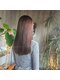 ヘアードレスビュー(hair dress V.I.E.W)の写真/気になるクセはしっかり伸ばしながら、思わず触れたくなるような質感に☆ダメージレスな縮毛を試してみて♪