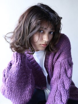 ザビー(THE B) 【本八幡The B】ゆるふわパーマボブ