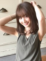 ミラリー 横浜(Mirareee)&nbsp;イルミナカラー 好印象◎小顔 エッジショートくびれセミディ横浜