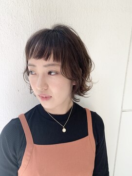 ミクマル(micmal) 20代30代40代ショートバング♪ヘルシー外ハネ小顔ネオウルフ