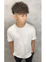 アンダーバーホワイト 天神店(_WHITE)&nbsp;前下がりスパイラルマッシュ