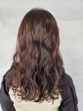 セットアップ 倉敷中庄店(SET-UP) 王道 愛され ロング パープル×ブラウン