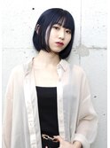 fika【dark navy Bob】