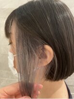 ジーナ 西荻窪(Zina)&nbsp;20代30代40代マロンベージュAラインボブかきあげ