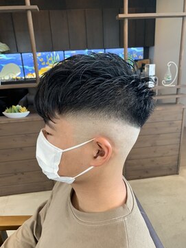 ラ メール ヘア デザイン(La mer HAIR DESIGN) フェード×ダウンバング