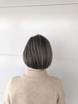 ヘアアンドメイク ムーア(Muuua) グレージュとシャドールーツ