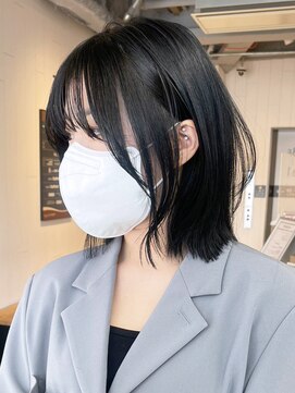 アルバム 池袋(ALBUM) ボブレイヤー_チェリーブラウンフェミニンロング_ba427431