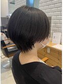 大人可愛い20代30代40代黒髪ショート