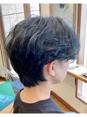 スモークネイビーカラー
