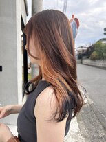 ニコヘアデザイン(nico hair design) nico MOTAI　裾カラー