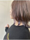レイヤー×インナーカラー