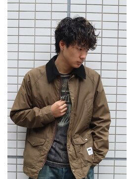 ルアウラフ(LUAU LOUGH) 【YASU】グランジパーマ(＋ハイライト) /Instagram-@yasu_lough_