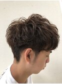 10代20代30代/メンズパーマ/ハイトーンカラー/アースカラー