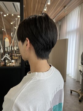 アットラップレーヴ(attrape-reve) メンズ清潔感モテヘアナチュラルセンターパート