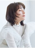 【La fith】オリーブグレージュ×レイヤーカット