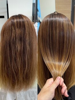 アーティック ヘア ディーヴァディーヴォ テスタ(ARTIC HAIR DIVA DIVO TESTA)の写真/豊富なくせ毛メニュー/髪質に合わせた薬剤を調合、癖を活かしたスタイルをご提案◎毎日のお手入れも時短に!