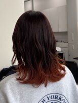 アライブ ハラジュク(ALIVE harajuku)&nbsp;【ALIVE 夕貴】オレンジグラデーションカラー