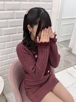 【ヘアメ】お姉さんヘアメ＊ふわふわハーフツイン＊新井