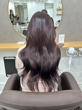 アイズ 横浜(IS) ピンクラベンダー/ブリーチなし/横浜/髪質改善