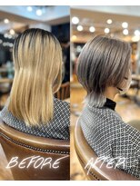 ワン エイティー ディグリース 恵比寿(180°One Eighty Degrees.)&nbsp;ホワイトウルフ/シルバーヘア/ハイトーン/ショートウルフ