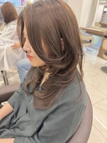 アッシュ 下北沢店(Ash) デジタルパーマでふんわりレイヤースタイル