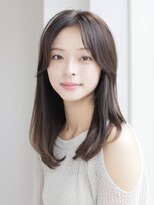 ウル 表参道(HOULe)&nbsp;【宮田茉悠】 ロング 髪質改善  ベージュカラー 透明感カラー