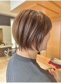 うなじ美人×ショート