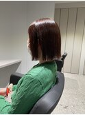 切りっぱなしボブ