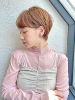ハウスアンドヘアーワークス(House&Hair works)&nbsp;前髪長め大人小顔ショート30代40代50代　藤沢