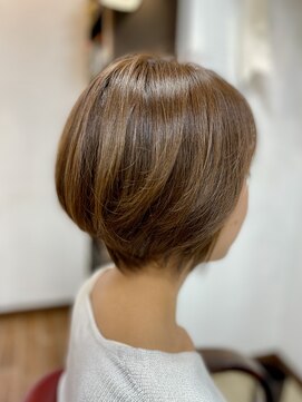 ヘアー マインド(hair MIND) やわらか質感の丸みショート