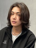 フィフスパーク(fifth PARK) 渋谷メンズボブウルフ緩めスパイラルパーマニュアンスパーマ