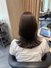 【ダメージレスな美髪カラー】カット+イノアカラーorイルミナカラー　　　