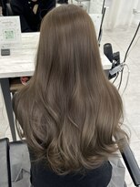 アマトウキョウスマートサロン(AMA TOKYO×Smart Salon)&nbsp;アッシュグレージュ  グレージュ  透明感カラー