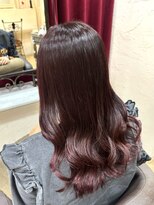 グラマラス GLAMOROUS&nbsp;【渡辺まとい】ピンクブラウン×ロング