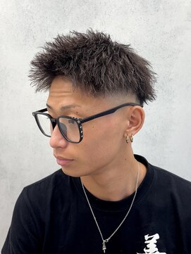 ルースト 西院店(ROOST) ツイストパーマ/フェード/ジェットモヒカン