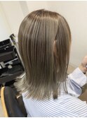 ☆暗めカラーデザインカラーグランマッシュショートボブ[船橋]