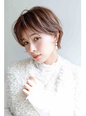 大人可愛い30代40代50代◎大人ナチュラルレイヤーショート