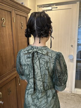 バド(bado) ヘアセット/お呼ばれヘア/パーティーヘア/カチモリヘア