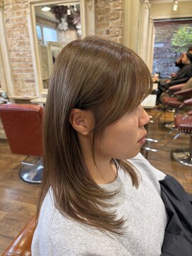 シャル 相模大野(shalu) 艶髪レイヤーミディ