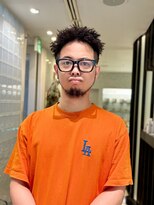 ラパンセヴェールメンズ 栄(LA PENSEE VERT MEN'S)&nbsp;スパイキーアフロ