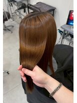 シェノン 西梅田(CHAINON) 抜け感のある柔らかブラウン*ナチュラルだけど洒落感あるヘア