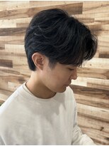 リドルヘアー 黒磯店(Riddle HAIR) 毛流れセンターパート