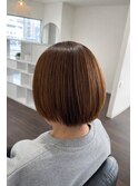 ショートからボブスタイルに向けて