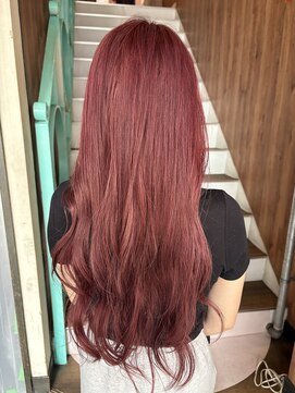 アヴァンス 天王寺店(AVANCE.) ピンクパープル×艶感カラー